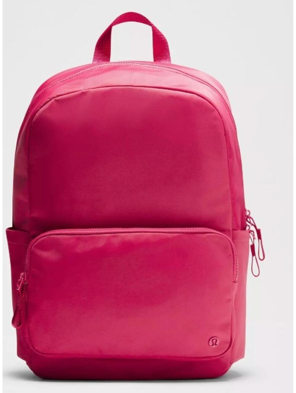 Lululemon Everywhere Backpack 22L Raspberry Coulis Sheer Oak Travel Laptop Bag